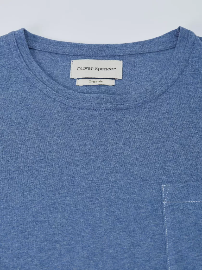 Oliver Spencer Oli's T-Shirt Conway Sky Blue Cheap
