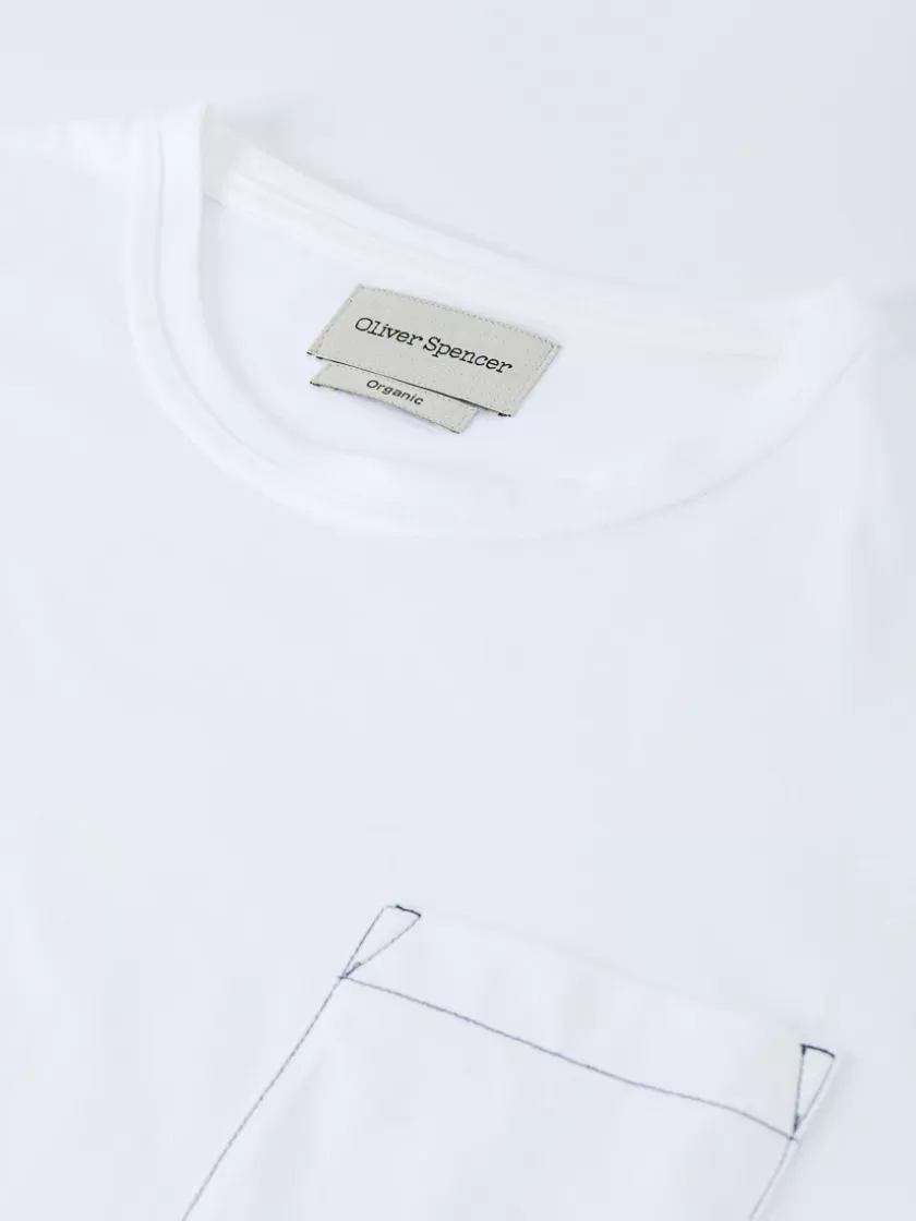 Oliver Spencer Oli's T-Shirt Conway White Best Sale