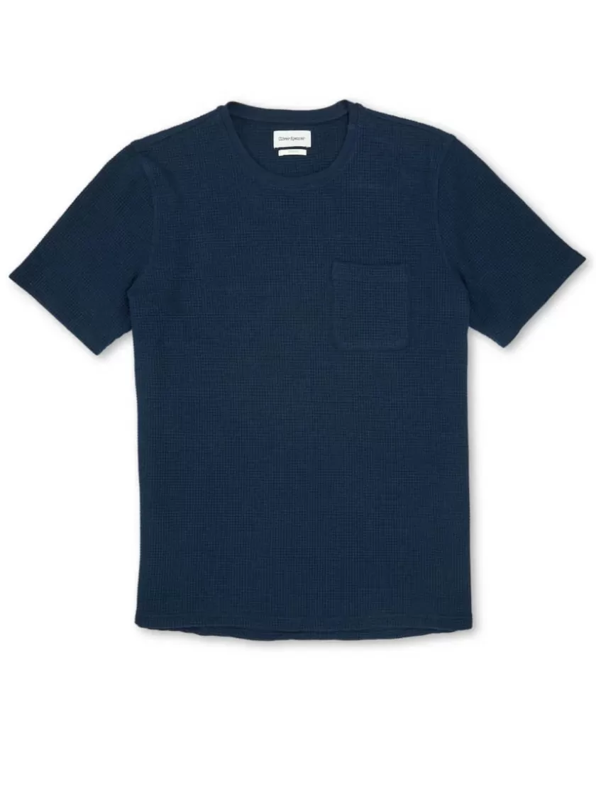 Oliver Spencer Oli's T-Shirt Morval Navy Cheap