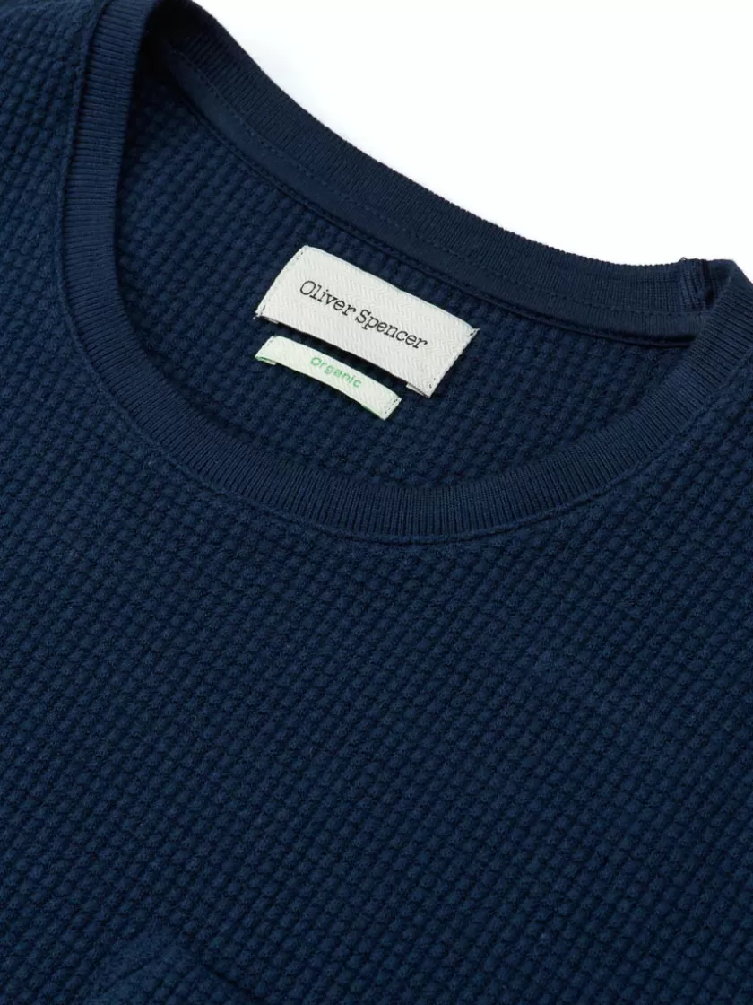Oliver Spencer Oli's T-Shirt Morval Navy Cheap