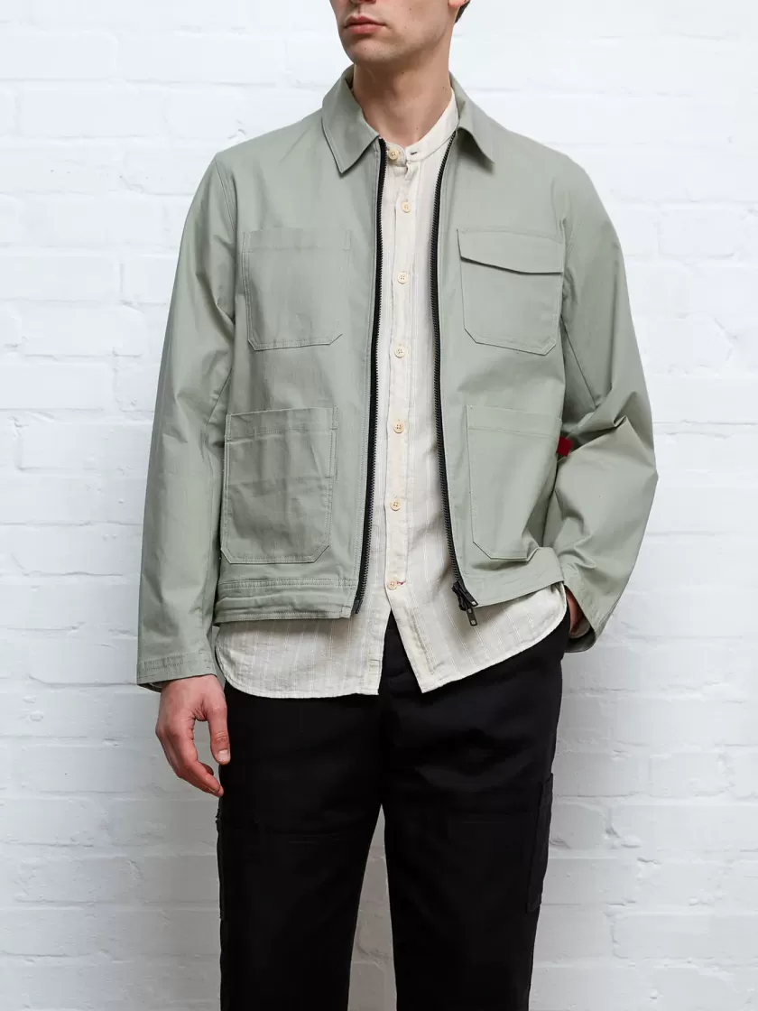 Oliver Spencer X Niwaki Hortus Gardening Jacket Hyde Green Fashion