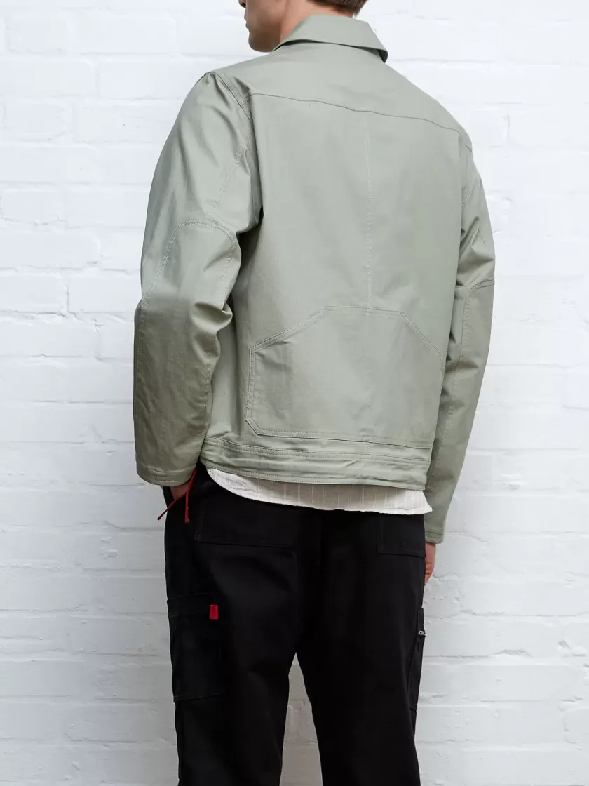 Oliver Spencer X Niwaki Hortus Gardening Jacket Hyde Green Fashion