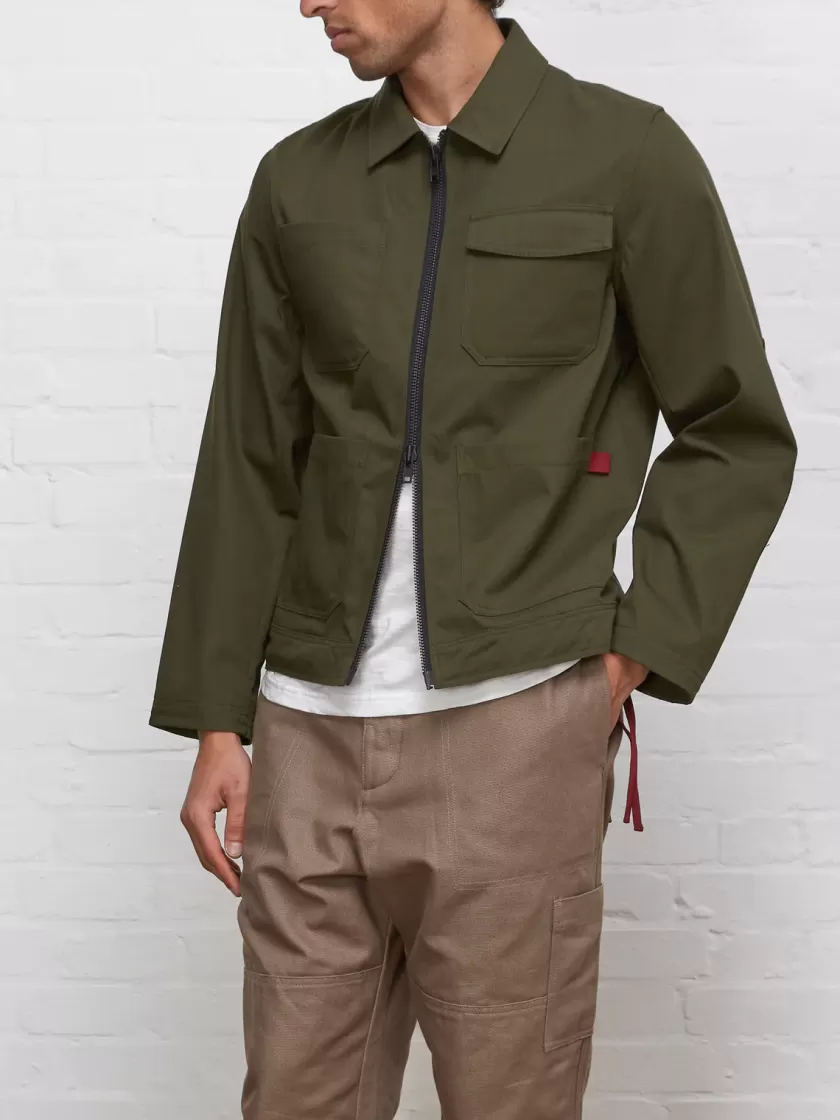 Oliver Spencer X Niwaki Hortus Gardening Jacket Park Green Fashion