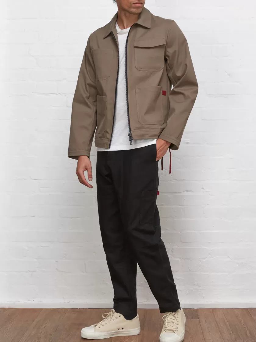 Oliver Spencer X Niwaki Hortus Gardening Jacket Scafell Khaki Shop