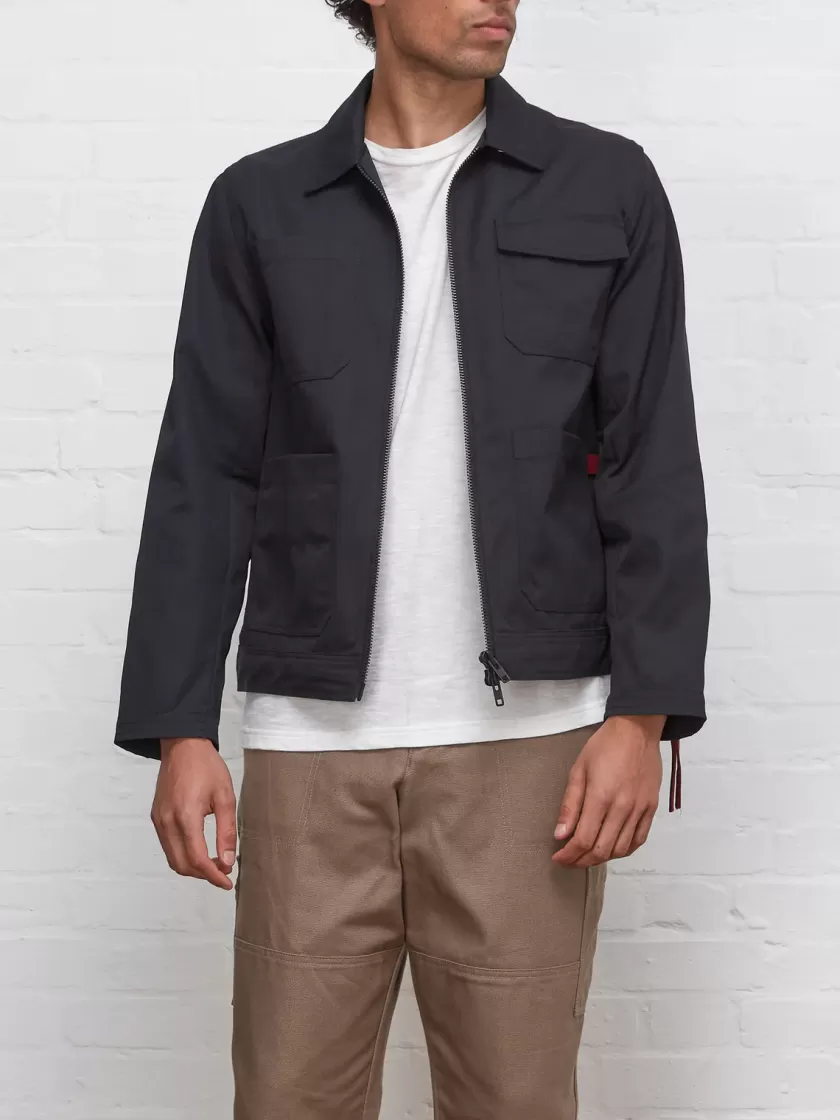 Oliver Spencer X Niwaki Hortus Gardening Jacket Wentworth Navy Cheap