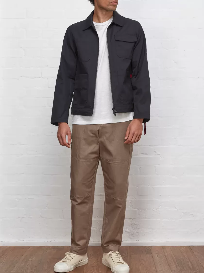 Oliver Spencer X Niwaki Hortus Gardening Jacket Wentworth Navy Cheap