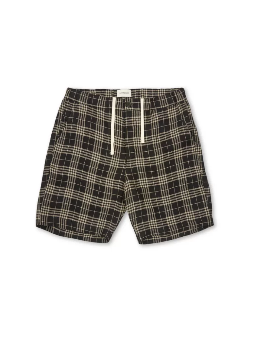 Oliver Spencer Osborne Drawstring Shorts Finlay Black Flash Sale