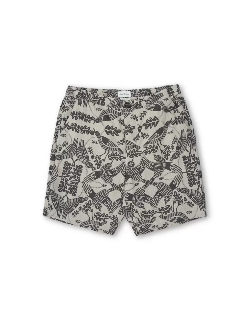 Oliver Spencer Osborne Drawstring Shorts Lomas Black Discount