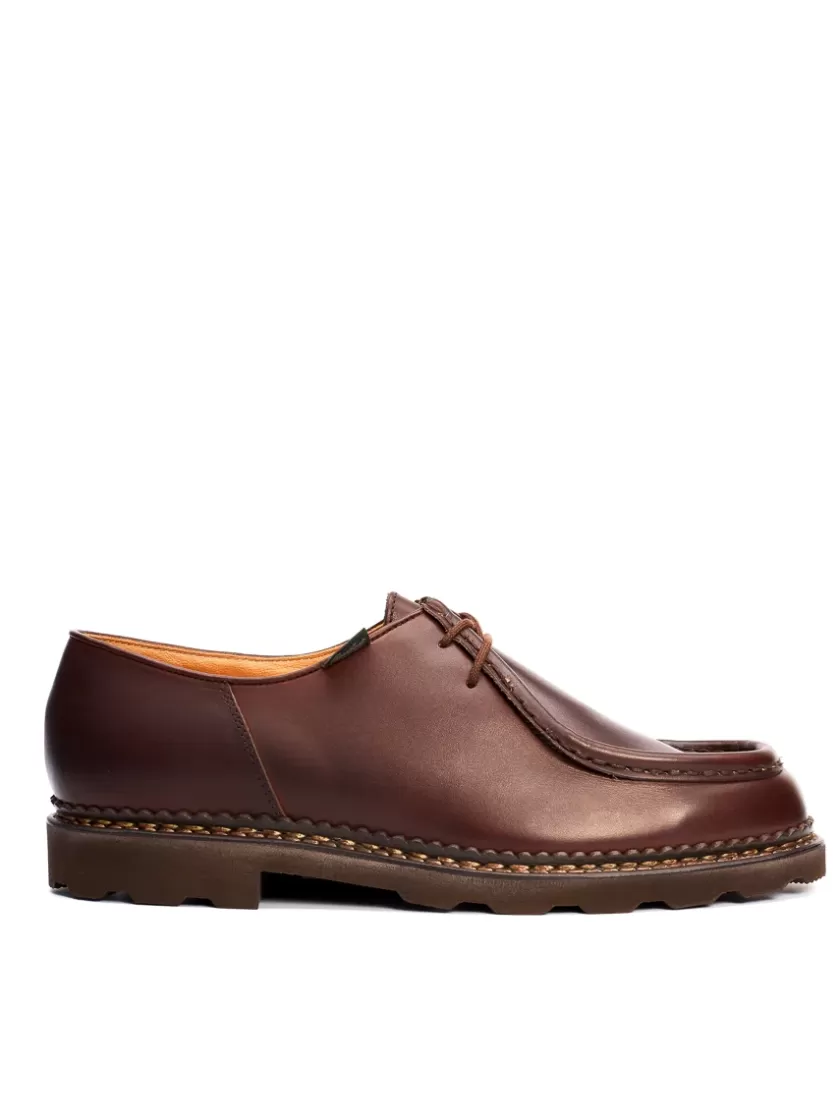 Oliver Spencer Paraboot Michael Smooth Leather Coffee Cheap