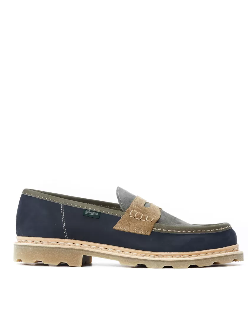 Oliver Spencer Paraboot Nantes Patchwork Suede Best Sale