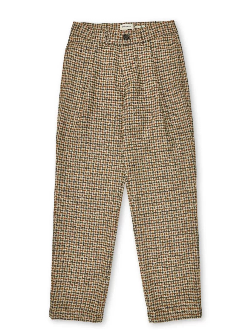 Oliver Spencer Pleat Trousers Rogers Ochre Flash Sale
