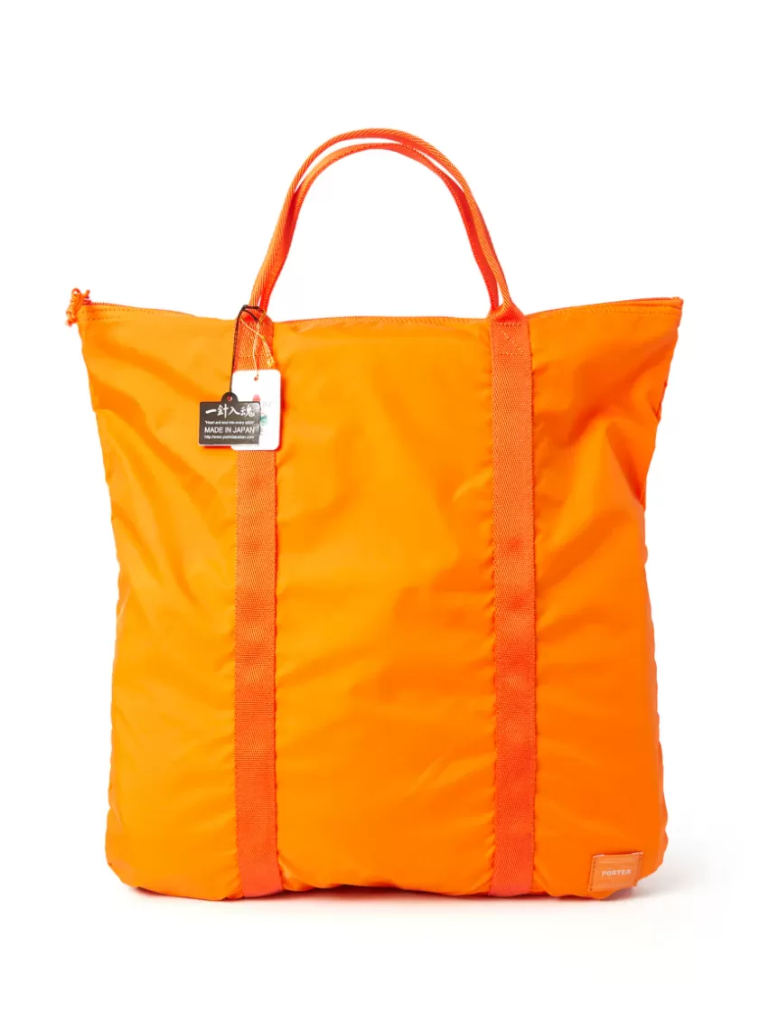 Oliver Spencer Porter-Yoshida & Co Flex 2-Way Tote Bag Orange New