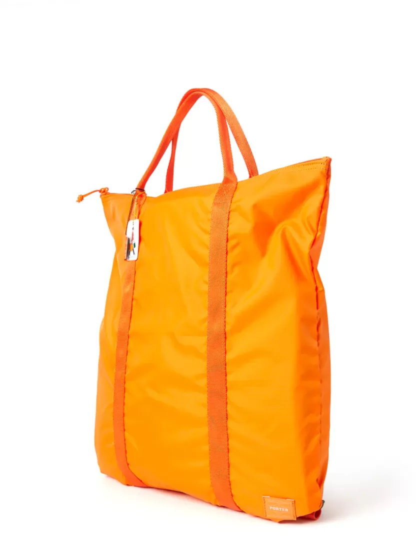 Oliver Spencer Porter-Yoshida & Co Flex 2-Way Tote Bag Orange New