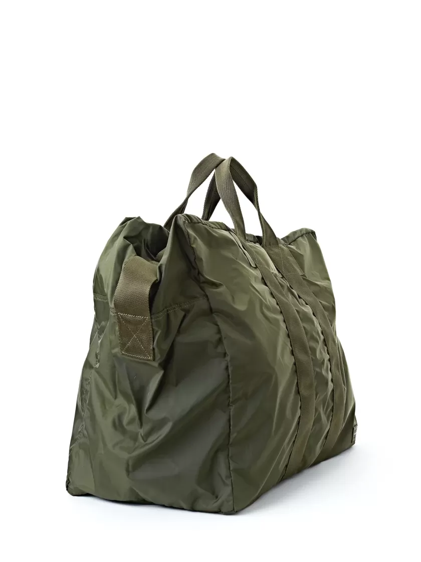 Oliver Spencer Porter-Yoshida & Co Olive 2-Way Flex Duffle Bag Cheap