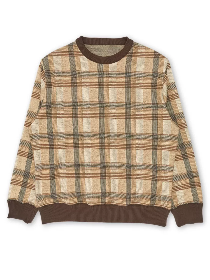 Oliver Spencer Reversible Sweatshirt Reynolds Beige Fashion
