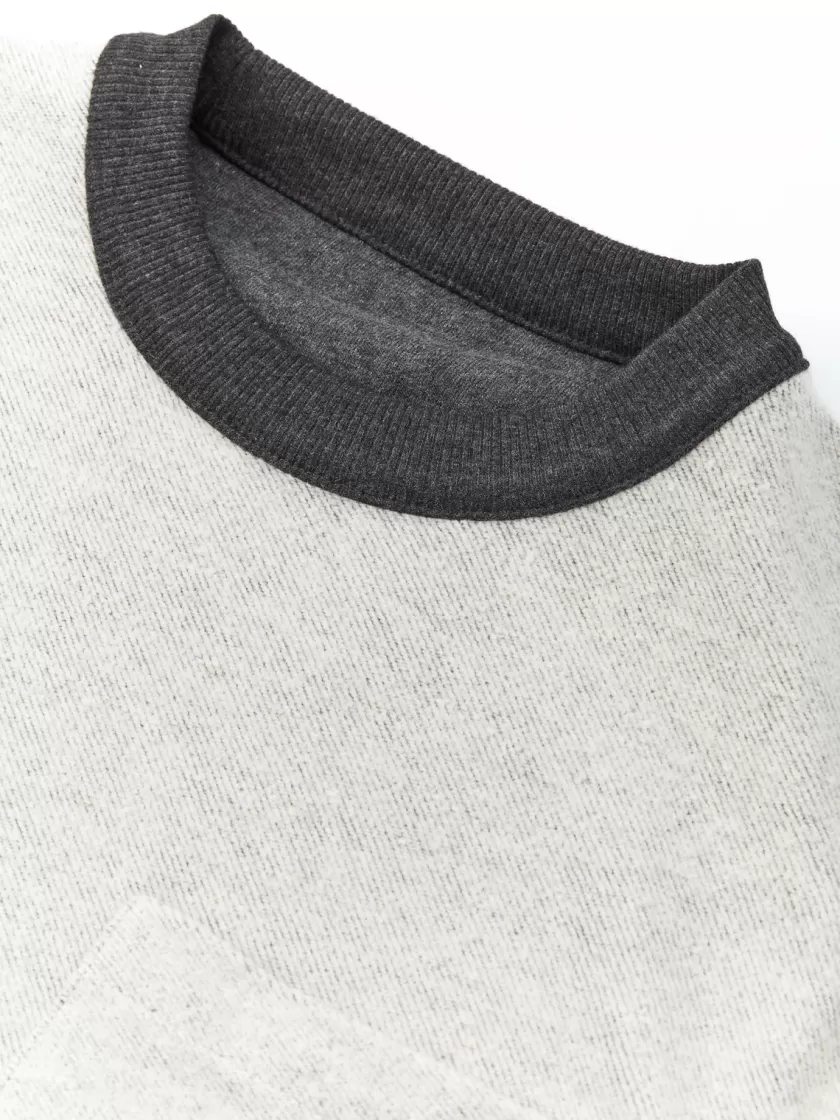 Oliver Spencer Reversible Sweatshirt Ruddock Charcoal Cheap