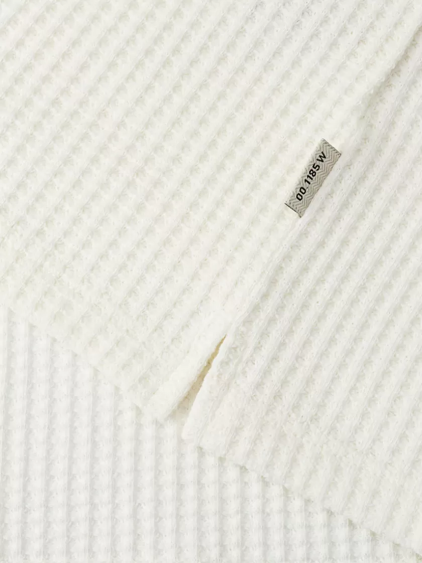 Oliver Spencer Riviera Short Sleeve Jersey Shirt Morval Cream New