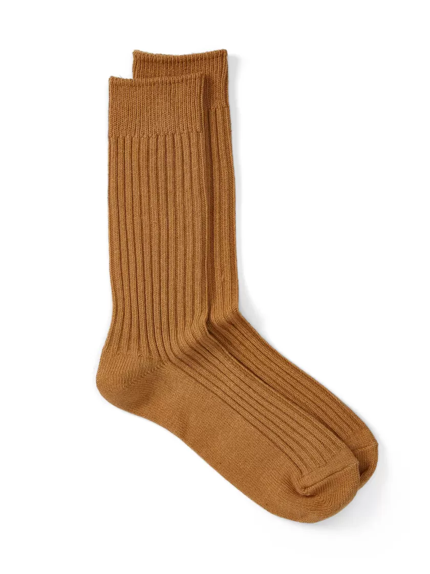 Oliver Spencer Ro To To Organic Cotton Daily 3 Pack Socks Ecru/Brown Best Sale