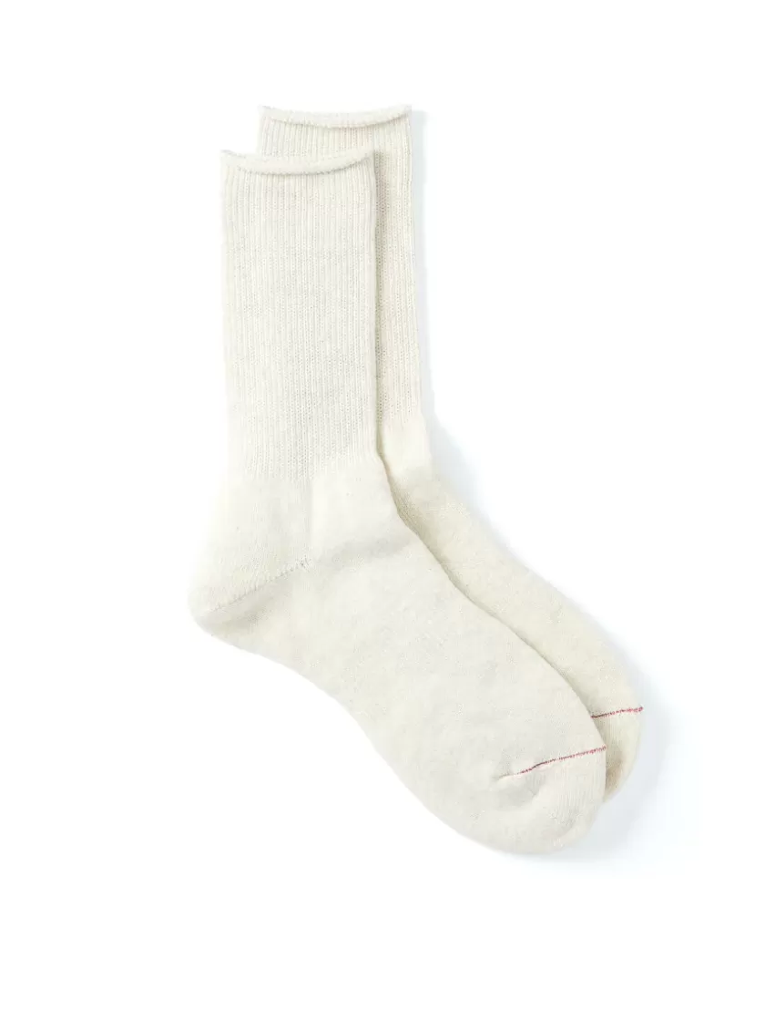 Oliver Spencer Ro To To Washi Pile Crew Socks Oatmeal Online