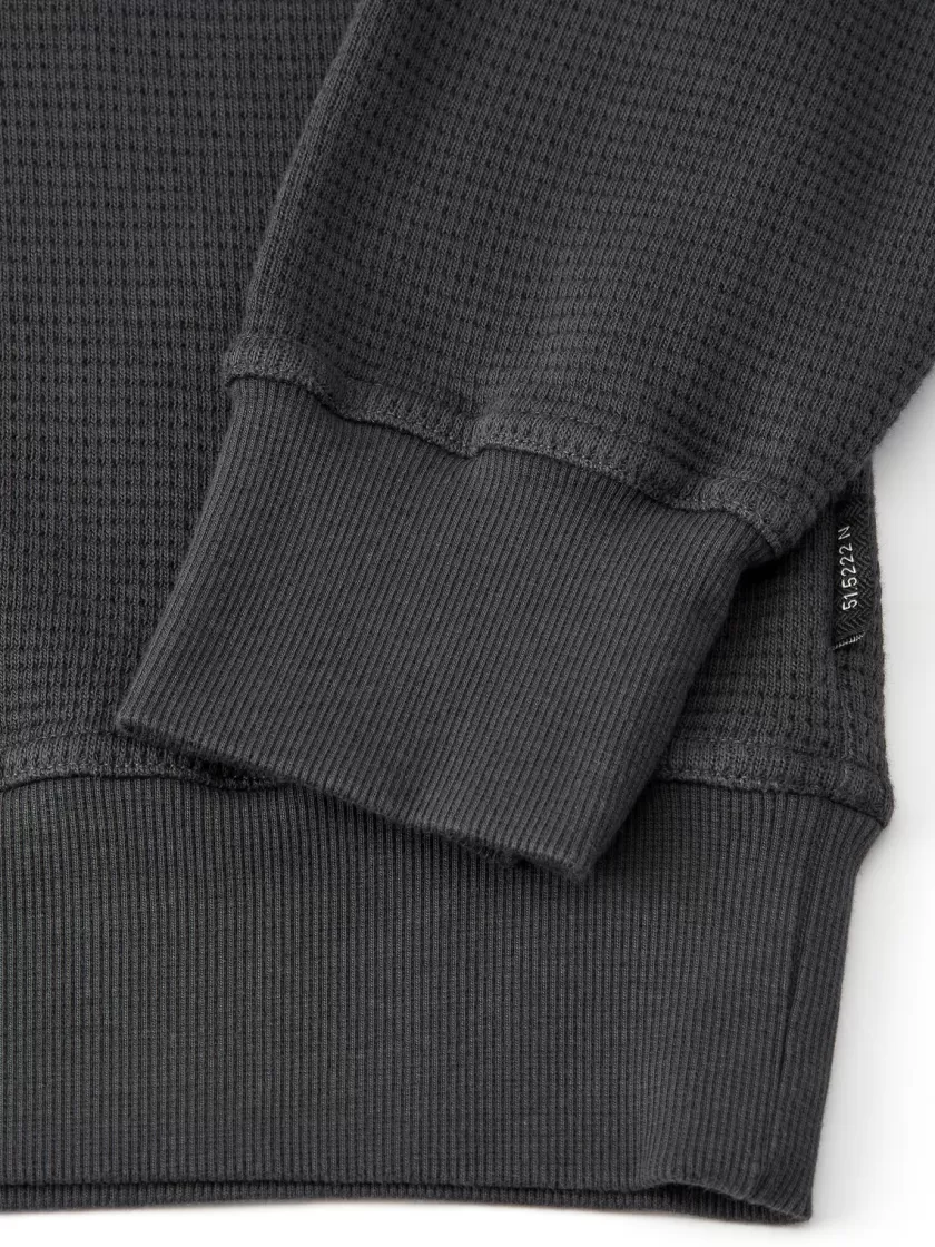 Oliver Spencer Robin Sweatshirt Rycroft Gunmetal Grey Clearance
