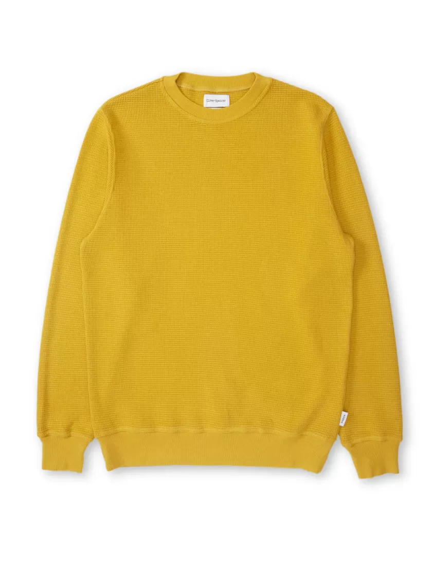 Oliver Spencer Robin Sweatshirt Rycroft Yellow Best