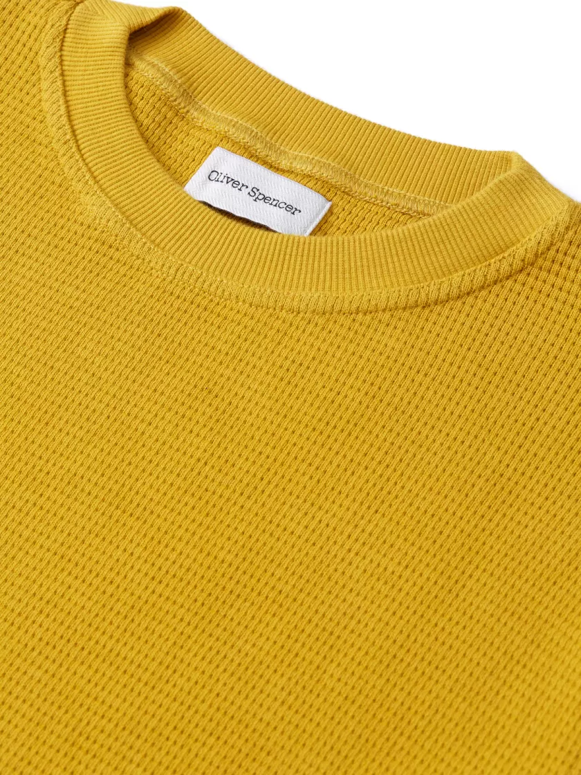 Oliver Spencer Robin Sweatshirt Rycroft Yellow Best