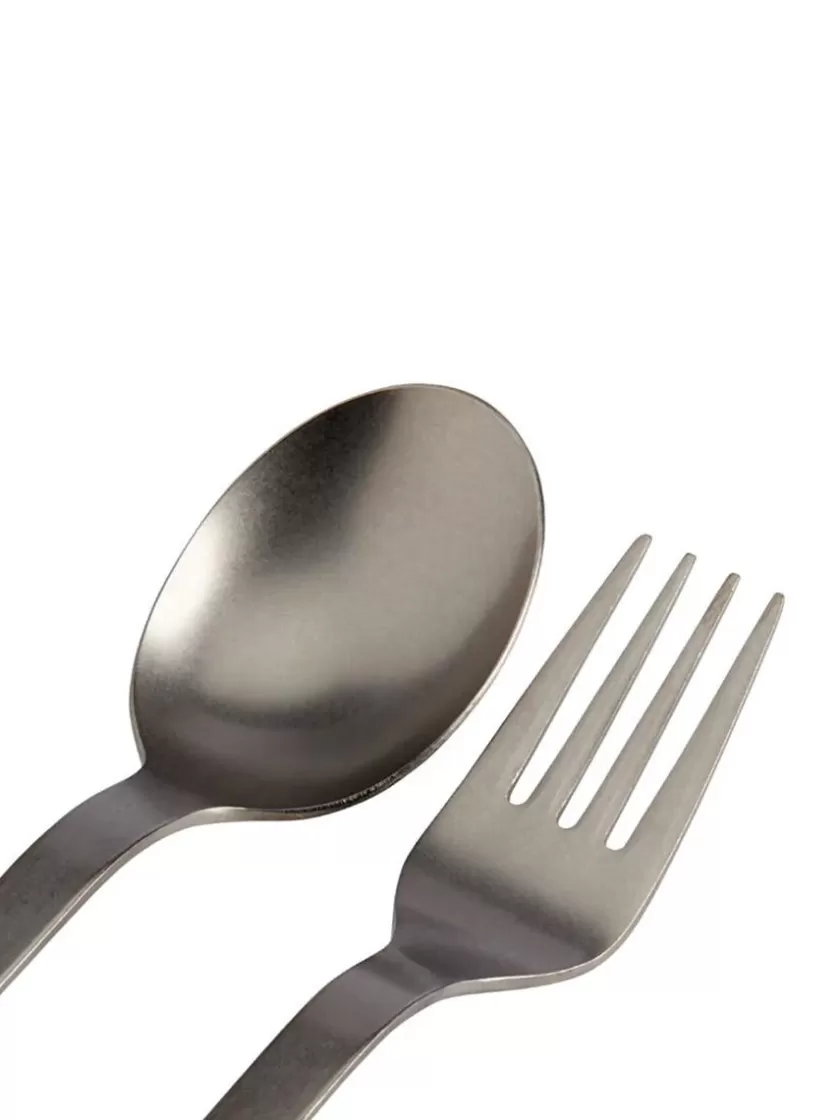 Oliver Spencer Snow Peak Titanium Fork & Spoon Set Online