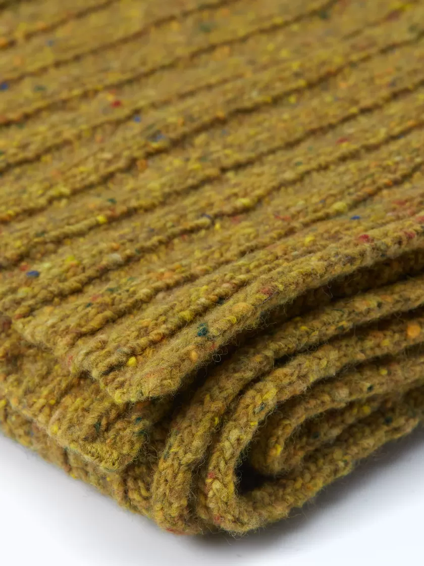 Oliver Spencer Soane Scarf Rib Yellow Clearance