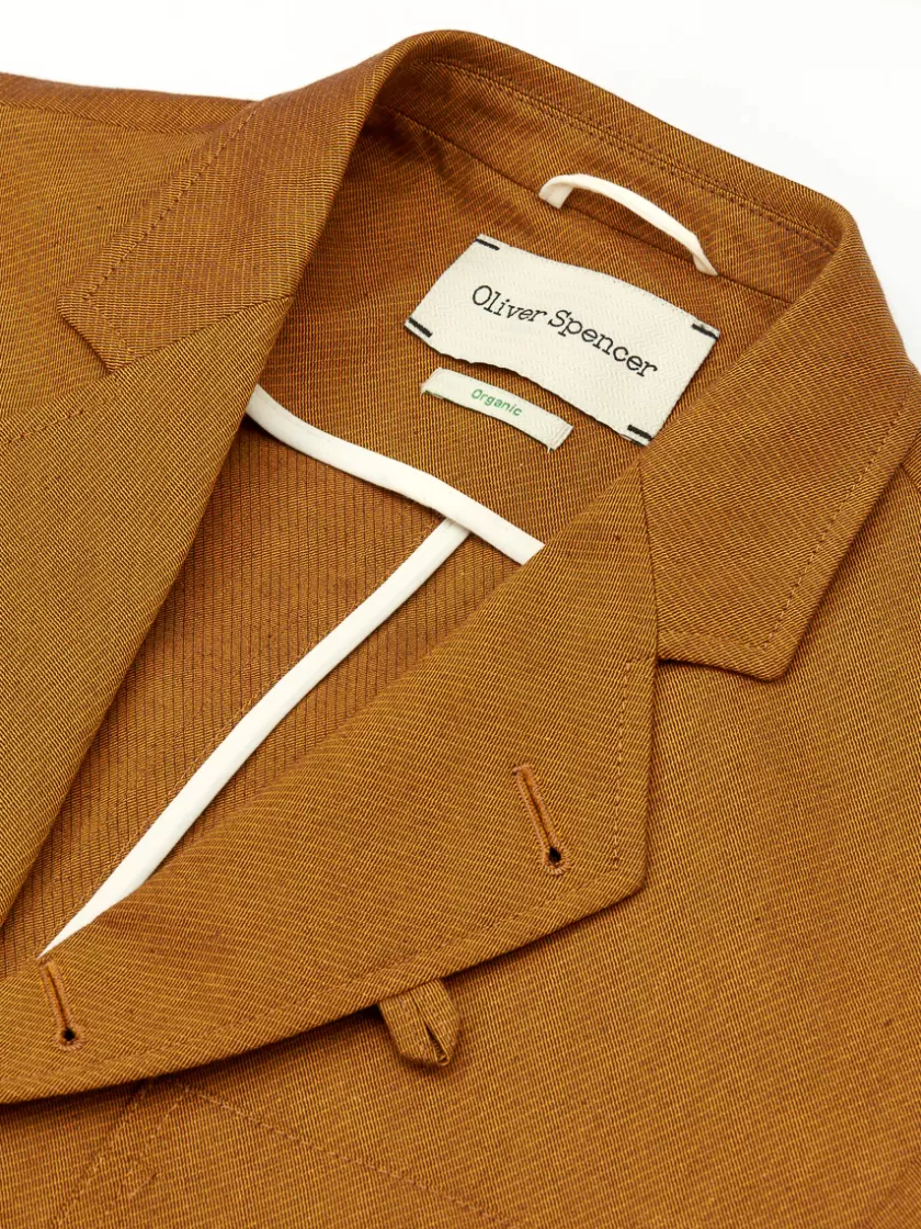 Oliver Spencer Solms Jacket Bevan Ochre Hot