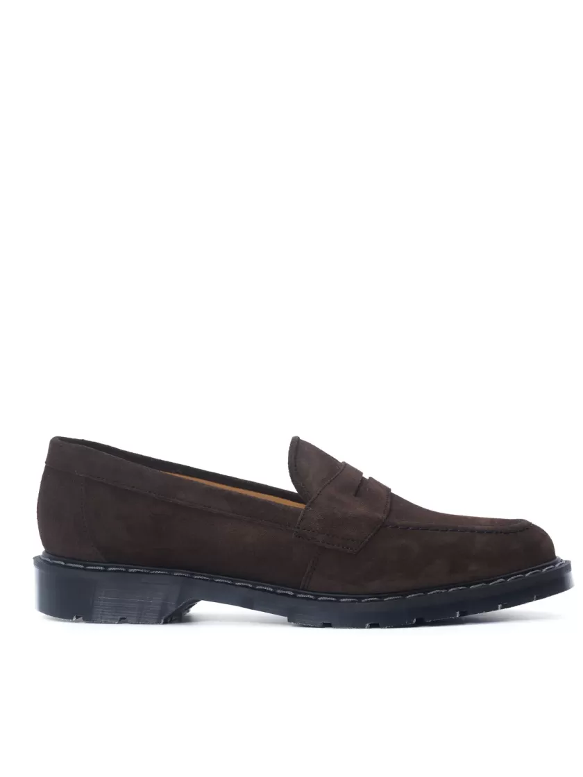 Oliver Spencer Solovair X Brown Suede Loafer Shop