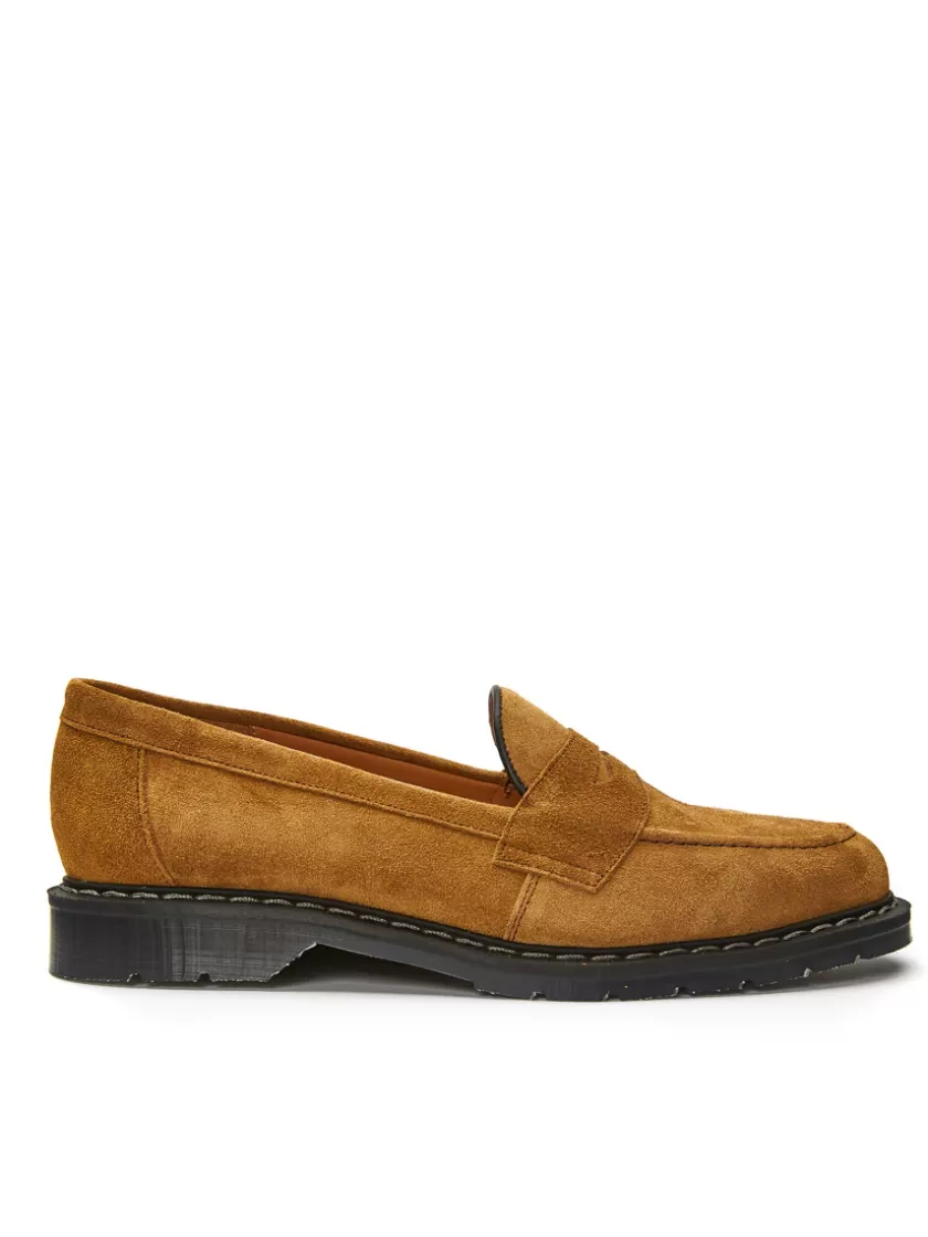 Oliver Spencer Solovair X Tan Suede Loafer Clearance