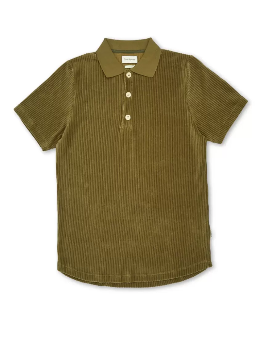 Oliver Spencer Tabley Polo Shirt Lulworth Sage Green Cheap