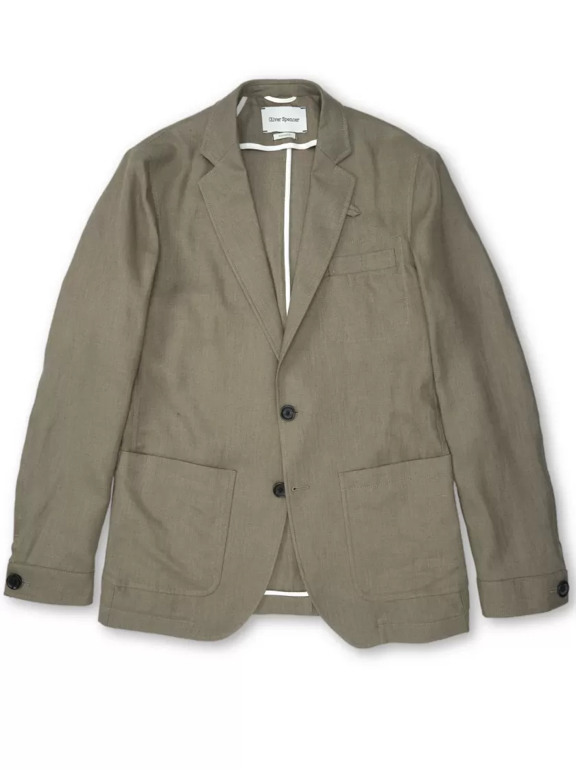 Oliver Spencer Theobald Jacket Padworth Stone Flash Sale