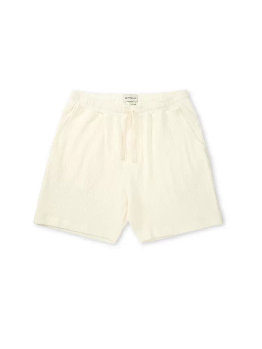 Oliver Spencer Weston Jersey Shorts Lulworth Cream Best