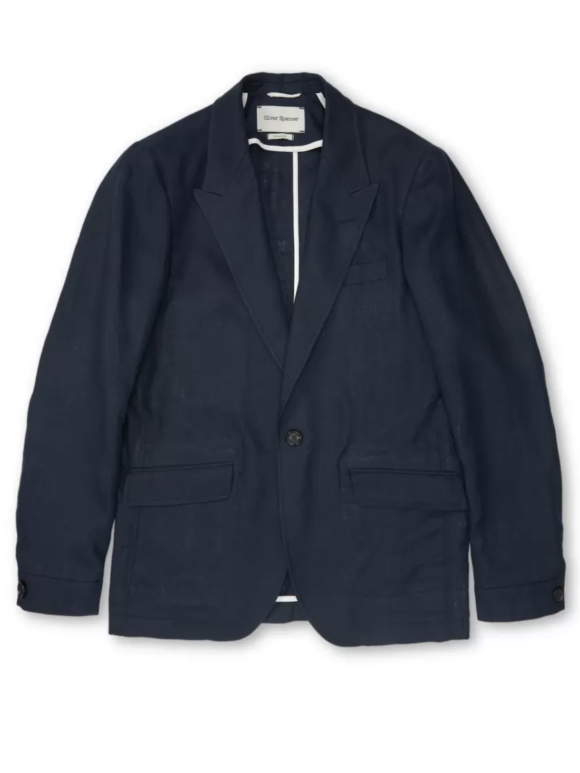 Oliver Spencer Wyndhams Jacket Padworth Navy Discount