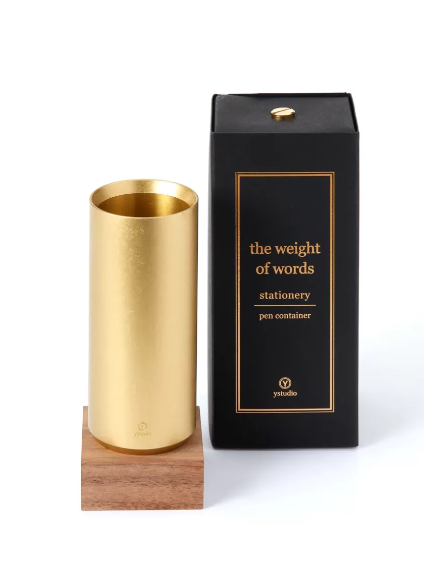 Oliver Spencer Ystudio Pen Container Brass Online